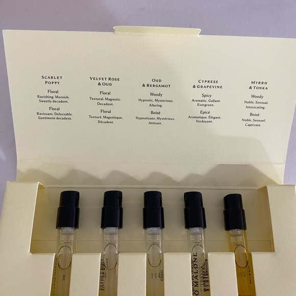 Jo Malone Cologne Intense Discovery Set, 1.5ml x5 Vials Assorted Collection New - Picture 2 of 6